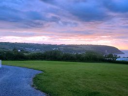 View from campsite