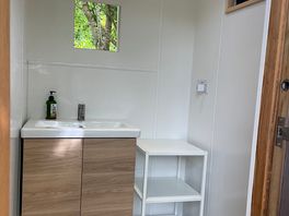Washroom with charging points