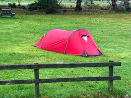Camp site area for non electric tents only