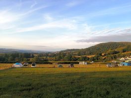 Rolling hill view