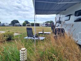 Pitch 27 set up to relax
