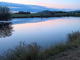 Sunset at the campsite