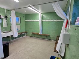 Pool changing room