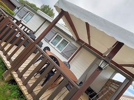 Devanture du mobil-home Figue