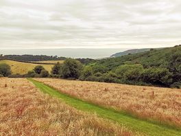 View of bristol channel and wales