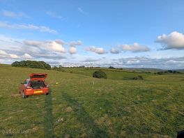 A side of the camping area