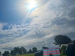 View from tent
