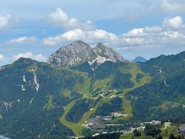 View from nearby cable car
