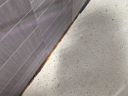 Poor cleanliness of shower/toilet area.