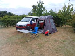 Dolly the camper.