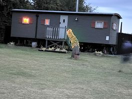 Site at night