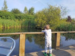 Very peaceful by the pond