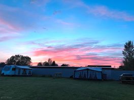 Lovely sunset one evening