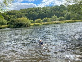 Wild swimming 5-6 mins away .