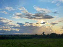 A sunset view