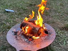 Evening fire