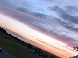 From the bell tent