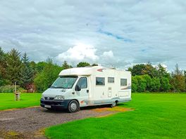 Hardstanding touring pitch