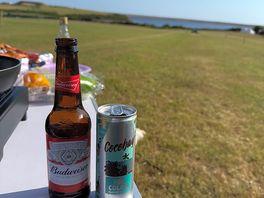 Dinner next to the sea