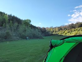 Top of campsite