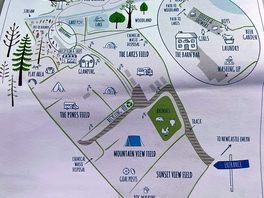 Campsite layout