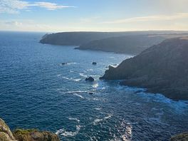 View from coast path