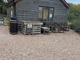 Lovely cafe on site with a small shop for essentials, fire pit hire and logs for sale