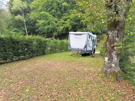 Large pitch but unfortunately couldn’t use it due to a tree stump blocking it,