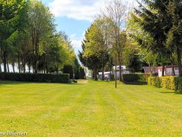 Generously-sized grass pitch