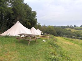 One of the yurts