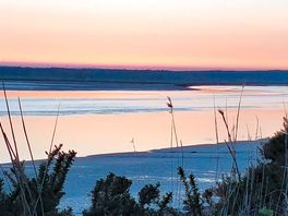 Beautiful sunset over the estuary