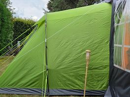 All pitched.