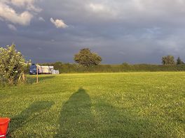 Looking across from the wildlife area