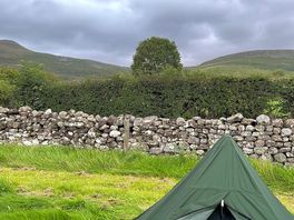 View behind our tent