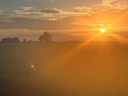 Beautiful sunset.