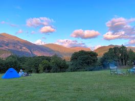 Glorious scenery from our tent