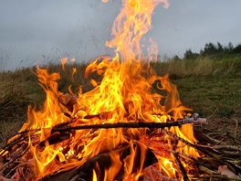 Fire pit.