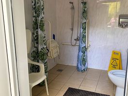 Family accessible bathroom