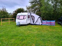 Our first time set up.