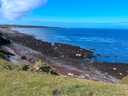 Views along the coastal path directly from the campsite