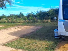 The hardstanding pitches