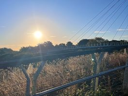 Has the sun rise!