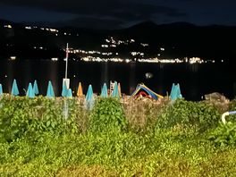 Night view of lakr