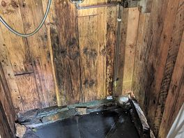 Backup shower