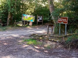 Entrée du camping