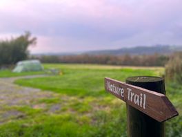 Nature trails all around.