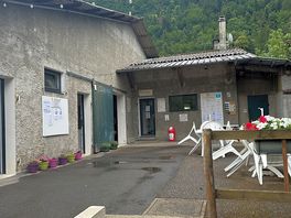 Reception and terrace