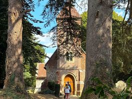 Walk passed local church