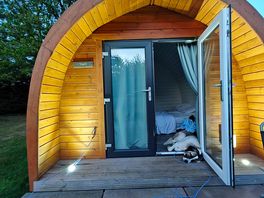 Our big baby first glamping experience