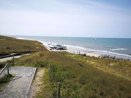 View to the beach south